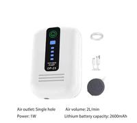 Thewasc Aérateur Rechargeable Portatif Silencieux D'oxygène De Poisson avec Réglable pour L'utilisation 'Aquarium Et Transport Pompes À Air Réservoirs Poissons À Piles Aérateur 'oxygène