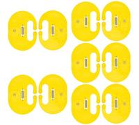 Thewasc Anneaux De Sevrage Veau 10 Pièces Pince-Nez Réglable pour Bétail Empêche La Succion pour Ferme Laitière Et Gestion du Bétail Dispositif Sevrage des Veaux