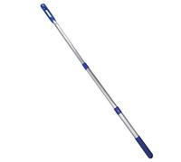 Thewasc Bâtons de nettoyage de piscine en alliage d'aluminium 3 sections avec poignée rétractable - Longueur réglable - Convient pour tête d'aspiration - Tige antidérapante