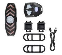 Thewasc Bicycles Rechargeables Signaux du Feu Arrière Imperméabilisées Light Arrière pour Les Vélos Montagne Scooters Bike Light Safe Light avec Longues Vies Batterie