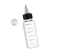 Thewasc Bocal de mélange de peinture à bec rotatif avec lignes de mesure visibles, 4 options de taille 30 ml à 230 ml pour modélisateurs professionnels