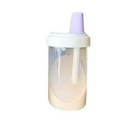 Thewasc Bouteille d'eau De Capacité Tasse Transparence avec Un Couvercle pour Une Boisson À L'office Gymnase Extérieur Utilise Une Bouteille Boisson Sportive Élevée