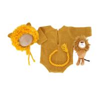 Thewasc Combinaison confortable pour nouveau-nés et chapeau pour prendre des photos de bébé costume de naissance barboteuse couvre-chef pour studio de photographie de bébé
