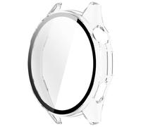 Thewasc Coque avec film en verre pour GT6 46 mm - Protection d'écran pour montre - Coque fine transparente