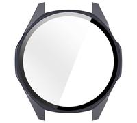 Thewasc Coque avec film en verre pour GT6 46 mm - Protection d'écran pour montre - Coque fine transparente