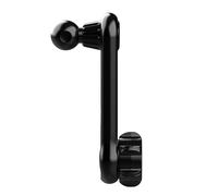 Thewasc Crochet rotatif pour sortie d'air - Support de chargement de téléphone - Clips de fixation pour grille d'aération de voiture - 17 mm - Accessoire d'extension