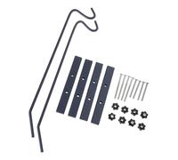 Thewasc De Rotatif Type Lourd Pivotant pour Balcon Crochet Garde-Corps Panier pour D'extérieur Mangeoires À Oiseaux Supports Mangeoires À Oiseaux Résistants