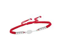 Thewasc Design géométrique découpé avec corde tissée personnalisable et confortable en acier inoxydable tissé à la main accessoire de chaîne, taille unique, Comme décrit