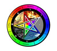 Thewasc Divinations Tapis Étoiles Altars Tarots Pad Pad Astrologie PENDULULS Mat pour Les Divination