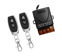 Thewasc Ensemble De Commutateurs Commande D'éclairage sans Fil Récepteur avec Émetteur À Distance pour Pompes À Eau AC220V Et Électronique Commerciale Kit Télécommande Programmable avec Émetteur