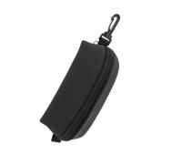 Thewasc Étui de protection rigide avec clip pour lunettes de natation et de plongée, Noir