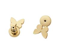 Thewasc Fermoirs de boucles d'oreilles sophistiqués pour oreilles sensibles - Levage réglable - Boucles d'oreilles lourdes - Solution de lobe d'oreille tombante - Design confortable - Piercing pour