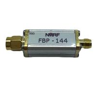 Thewasc Filtre passe-bande 144 MHz 2 m pour récepteur Interface SMA Télécommande Filtre passe-bande SMA