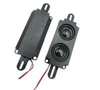 Thewasc Haut-parleurs à boîtier simple/deux enceintes 5 W 8 Ohm avec fixation pour améliorer la clarté du son dans l'espace public