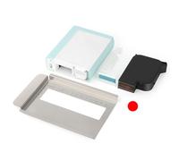 Thewasc Imprimante à café alimentaire mobile couleur petite imprimante portable comestible impression alimentaire décorative café gâteau bonbons cadeau fête de mariage fournitures d'emballage