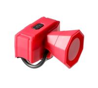 Thewasc Klaxon De Vélo Électrique 120dB Rechargeable par USB Étanche IPX4 5 Modes Sonores pour Scooters Montagne/Route Sonnettes Vélo Puissantes