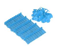 Thewasc Lot de 100 outils de gestion flexible pour bétail, mouton, cochon, mouton, oreille d'étiquetage
