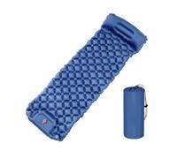 Thewasc Matelas gonflable d'extérieur léger avec oreiller, tapis de voyage, lit pliable pour voyage, randonnée, lit pliable