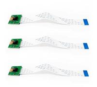 Thewasc OV7670 Module de caméra 5 MP 1080p pour Raspberry 3 modèle B+2 modèle B avec câble FPC de 15 cm/5,91 pouces V/5 V Double alimentation CSIs Interfaces Module de caméra Framboise