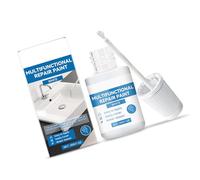 Thewasc Peinture de réparation de fissures en céramique liquide imperméable à l'eau pour salle de bain, baignoire, séchage rapide, multifonction, colle de protection contre les rayures murales