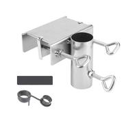 Thewasc Pince de parasol pour balcon et cour jusqu'à 3,8 cm - Design gain de place
