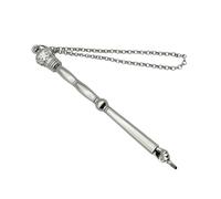 Thewasc Pointeurs élégants Yad Torah et chaîne de connexion décoratifs de la Torah pour lire les pointeurs de la Bible Yad, cadeau juif pour femmes et hommes Outil de lecture de la Bible Yad Torah