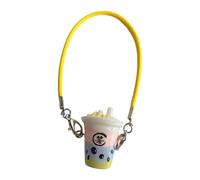 Thewasc Portable Bubble Cup Pending Craft Set Artistic Decors Decors Bag Charm Decoration pour À Téléphone Cadeaux De Charme