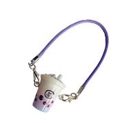 Thewasc Portable Bubble Cup Pending Craft Set Artistic Decors Decors Bag Charm Decoration pour À Téléphone Cadeaux De Charme