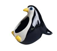 Thewasc Récipient pour plantes d'animaux de jardin en céramique porteur plante charnu bureau ornement décoratif planteur intérieur