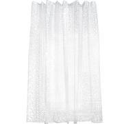 Thewasc Rideau de douche imperméable effet 3D avec trous de suspension, séchage rapide, lavable, semi-transparent