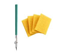 Thewasc Stylo à règle avec gomme à résidus - Outil de dessin à ligne droite pour masquer les fluides et les lignes fines - Stylo à dessin à angle réglable