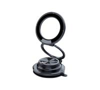 Thewasc Support réglable de voiture rotatif à 360° pour tableau de bord et pare-brise - Ventouse puissante - Positionnement multi-angle - Support de téléphone général pour voiture