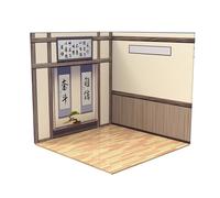 Thewasc Tableau de présentation moderne de style japonais pliable - Toile de fond pour figurine d'action