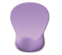 Thewasc Tapis de souris ergonomique en mousse à mémoire de forme avec base antidérapante pour bureau confortable en silicone