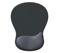 Thewasc Tapis de souris ergonomique en mousse à mémoire de forme avec base antidérapante pour bureau confortable en silicone