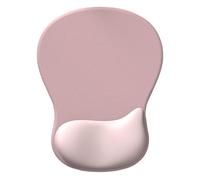 Thewasc Tapis de souris ergonomique en mousse à mémoire de forme avec base antidérapante pour bureau confortable en silicone