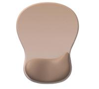 Thewasc Tapis de souris ergonomique en mousse à mémoire de forme avec base antidérapante pour bureau confortable en silicone