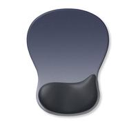 Thewasc Tapis de souris ergonomique en mousse à mémoire de forme avec base antidérapante pour bureau confortable en silicone