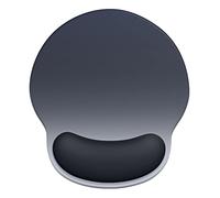 Thewasc Tapis de souris ergonomique en silicone avec repose-poignet pour ordinateur de bureau