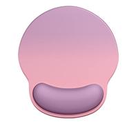 Thewasc Tapis de souris ergonomique en silicone avec repose-poignet pour ordinateur de bureau