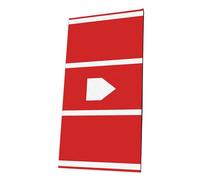 Thewasc Tapis d'entraînement portable antidérapant 120 x 200 cm avec batteur réaliste pour lanceurs de baseball et softball