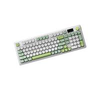 Thewasc Tripartition Dense Manière Communication par Clavier Radio Interconnecté Conséquences D'éclairage Accès Film Silencieux Plan Transportable Mince ABS Permanent Sélecteurs D'abréviations USB