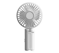 Thewasc Ventilateur de bureau portable avec clip de table, parapluie à 3 vitesses, rechargeable par USB, pliable