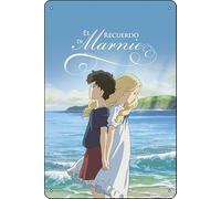TheWeiPoster Panneau en étain vintage avec inscription « When Marnie Was There » (2014) - Décoration murale pour la maison, le salon, la cuisine, le jardin, la chambre, le bureau, l'hôtel, le café et