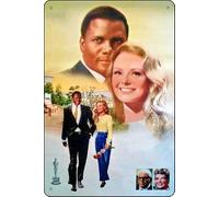 TheWeiPoster Panneau en étain vintage Guess Who's Coming to Dinner (1967) Décoration murale pour la maison, le salon, la cuisine, le jardin, la chambre, le bureau, l'hôtel, le café et le pub