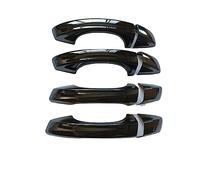 TheXed Xuanqingyi Store Compatible avec Oct*avia 3 MK3 A7 RS 2014-2018, garniture de poignée de porte en plastique noir brillant Bandes de protection et décoratives