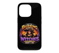They Burning All The Witches Gothique Halloween Femme Coque pour iPhone 13 Pro