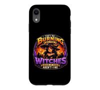 They Burning All The Witches Gothique Halloween Femme Coque pour iPhone XR