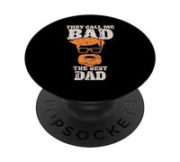 They Call Me Bad The Best Dad! Bester Papa PopSockets PopGrip Adhésif