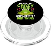 They Call Me Crazy Frog Lady Like It's A Bad Thing PopSockets PopGrip pour MagSafe